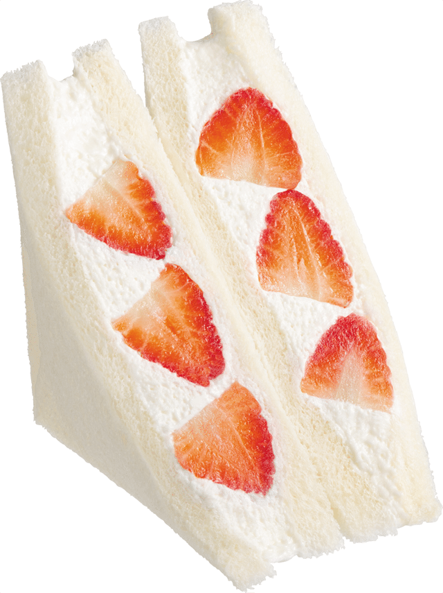 いちご＆ホイップサンド