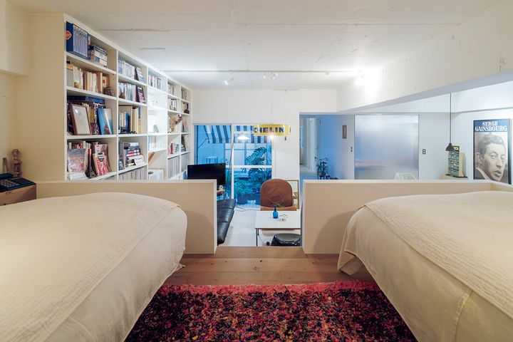 クリエイティブディレクター・渡邊謙治 自宅 ベッドルーム