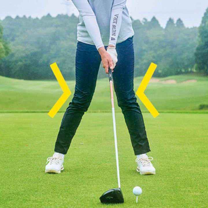 飛距離を伸ばすコツは、“足を曲げて伸ばす〞と〝お尻の左側を落として蹴る〞！