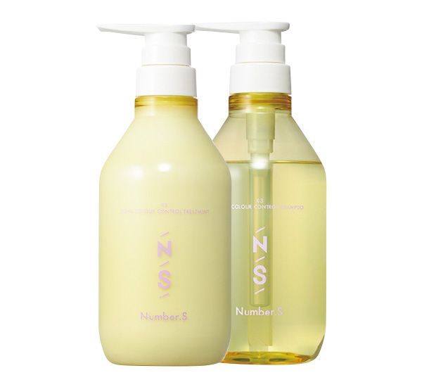 【左】ツヤカラー コントロール ヘアトリートメント 【右】ツヤカラー コントロール シャンプー