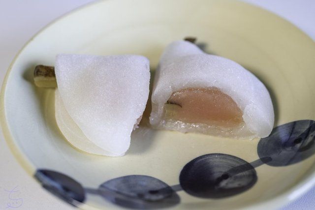 餡そのものがピンク