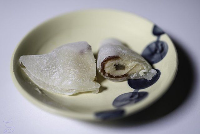 牛蒡、味噌餡、菱餅、求肥