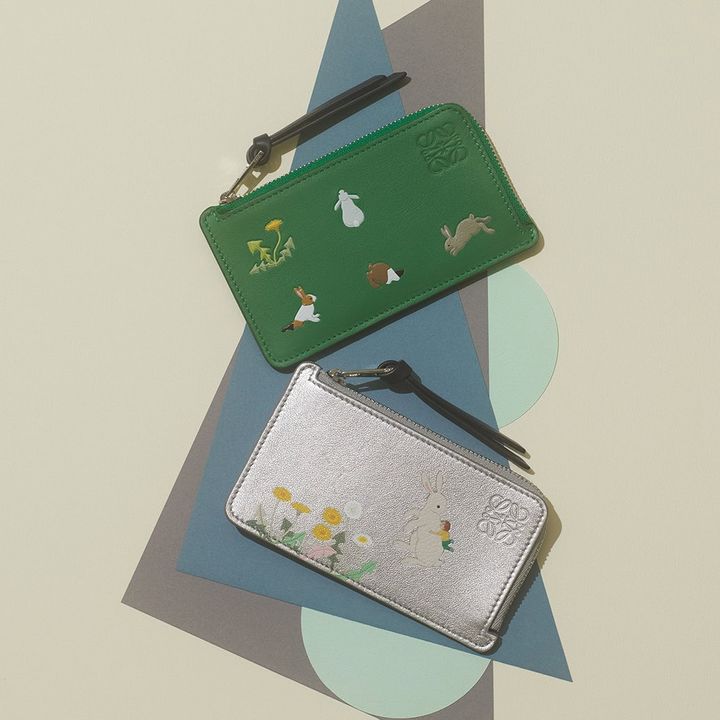 ロエベ うさぎ コインカードホルダー