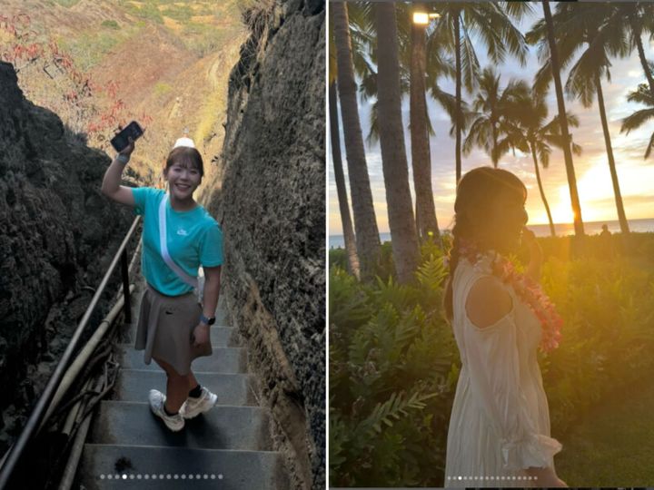 吉田優利、ドレス姿の私服写真を披露！ハワイでの日々を振り返る