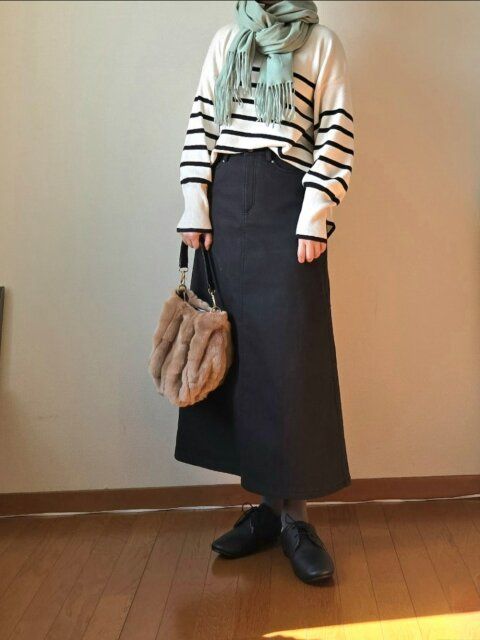 モノトーンコーデ3