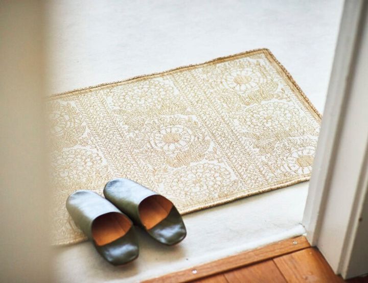 「TAIMI（タイミ）」。ラグマット［H50×W 80］¥7,480（アスワン）