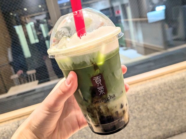 わらびもち 黒糖抹茶ミルクティー