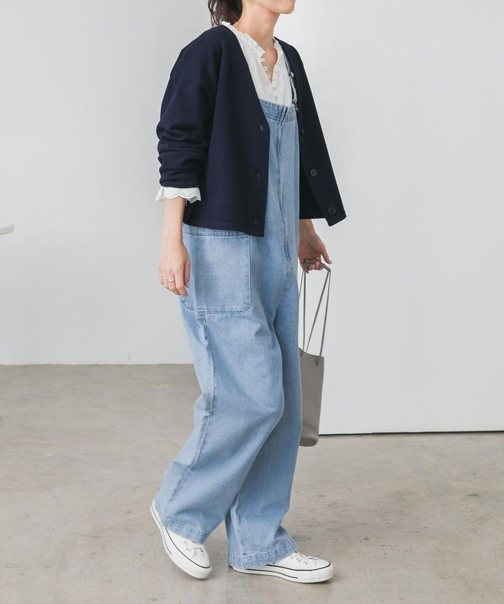 画像: 【アーバンリサーチ ドアーズ】「デニムサロペット」（ライトインディゴ、インディゴ） ¥10,450（税込）