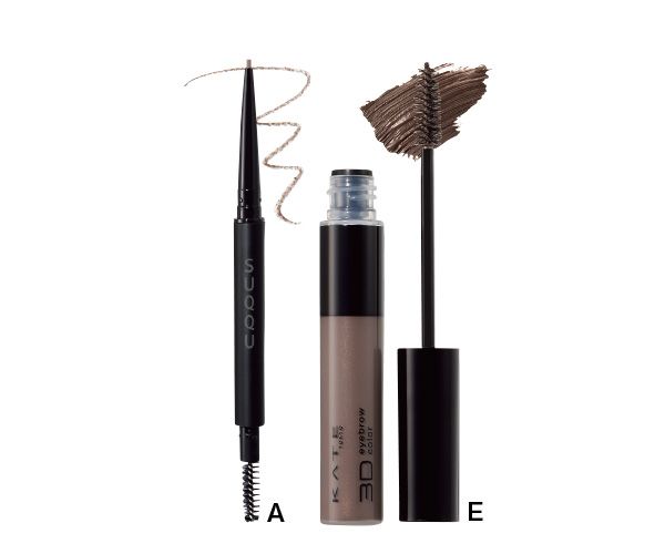 【A】スムース アイブロウ ペンシル 【E】ケイト 3DアイブロウカラーZ