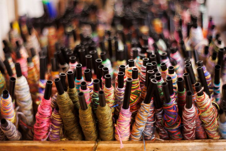 世界で一つだけの手織りマフラーづくりを体験♪大阪・中崎町にある体験工房「SAORI豊崎長屋」