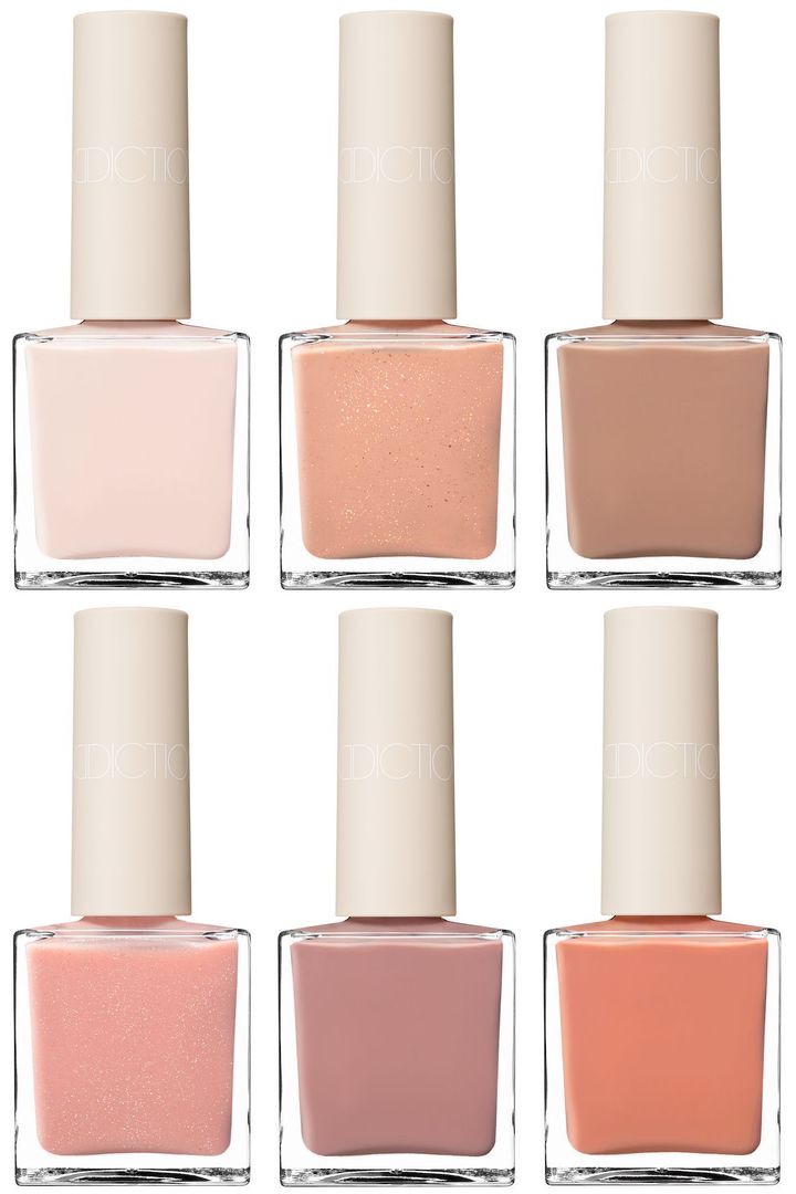 ザ ネイル ポリッシュ ＋ “サイレンスト セレニティ” 〈上左から〉121C、122P、123C、〈下左から〉124P、125C、126C 各￥2,420（すべて1月10日より限定発売）