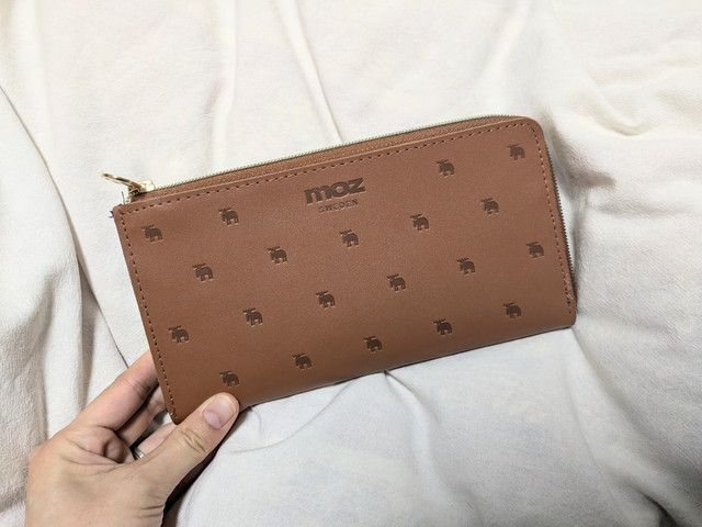moz 整理上手な牛革長財布