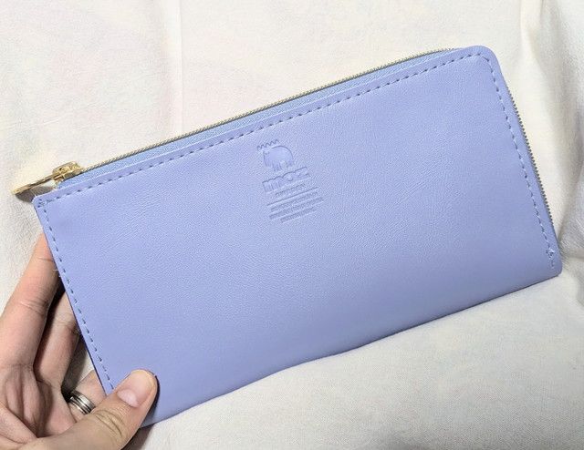 moz 整理上手な牛革長財布