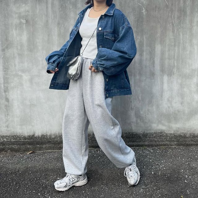 ユニクロC スウェットパンツ リメイク リメイクパンツ ユニクロC