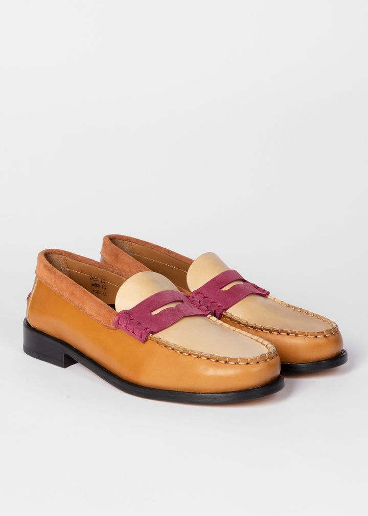 シューズ ヒール2.5cm ￥69,300／PAUL SMITH