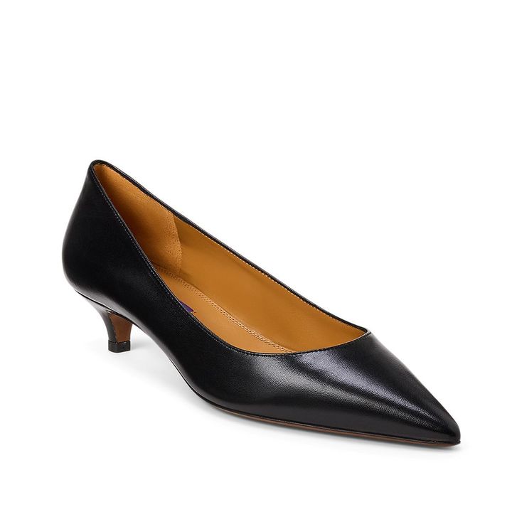 シューズ ヒール3.5cm ￥128,260／RALPH LAUREN