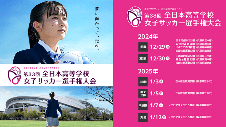 高校女子サッカー選手権、決勝のカードが決定！“絶対王者”は3連覇へあと一つ…相手は3大会前の王者