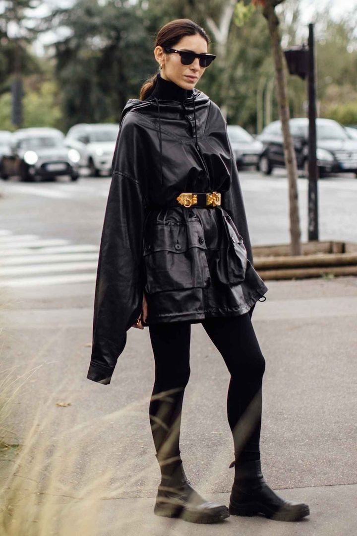 画像: レザーブルゾンが効く辛口ブラックスタイル