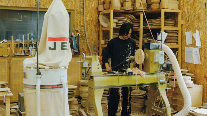 木工作家・内田悠の工房