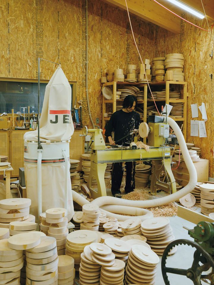 木工作家・内田悠の工房