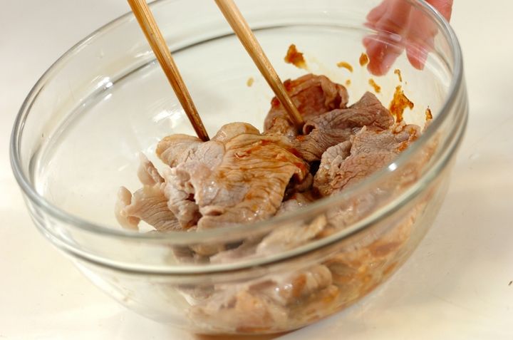 豚しゃぶサラダの作り方2