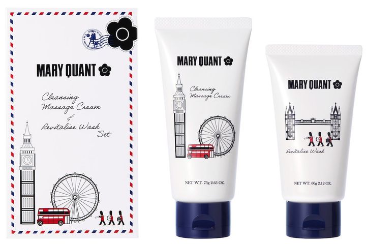 クレンジング＆ウォッシュ ハーフサイズ セット ￥4,950（1月10日より限定発売） ※セット内容／クレンジング マッサージ クリーム 75g、リバイタライズ ウォッシュ 60g