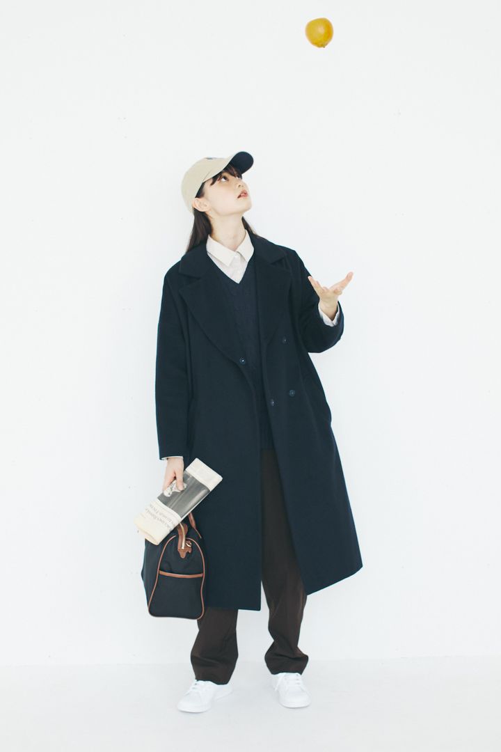 まだこんなにも着回せる！ベーシックな“黒コート”のコーデ2選【FUDGE FRIEND おしゃれさんの毎日コーディネート｜うさみ】