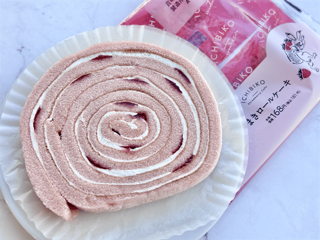 【6位】ICHIBIKO 苺うずまきロールケーキ（ローソン）181円