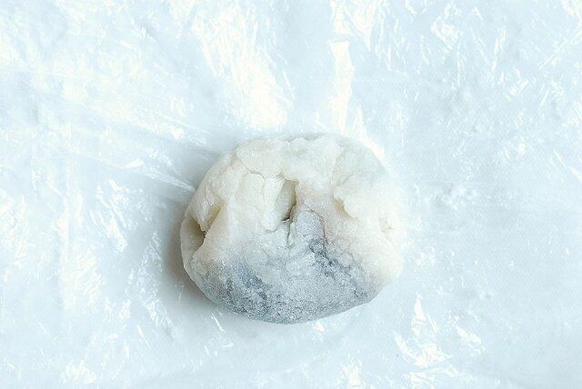 あんこを包み込む