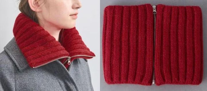 画像: 「リブニット ネックウォーマー」￥17,600【キジマ タカユキ フォー ユナイテッドアローズ】 出典：ユナイテッドアローズ