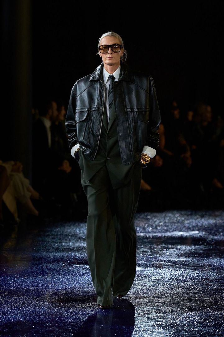 サンローラン 2025年春夏コレクション Photo_ Gorunway.com