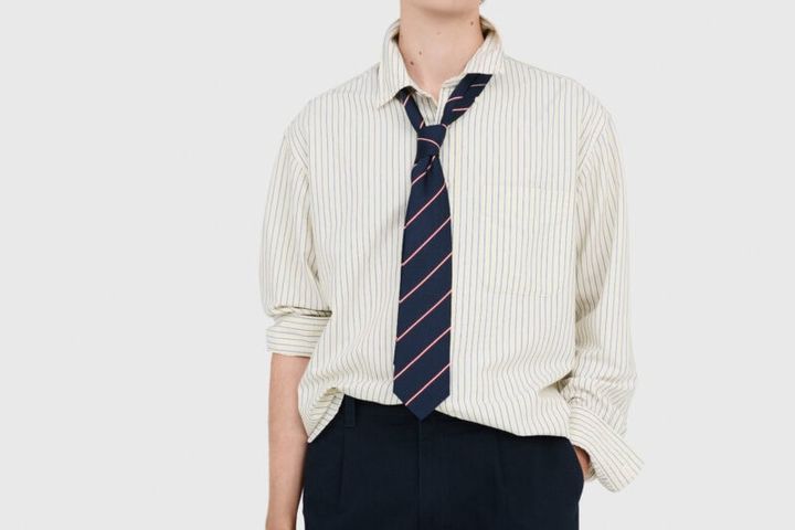 シルクネクタイ UNIQLOandJWANDERSON