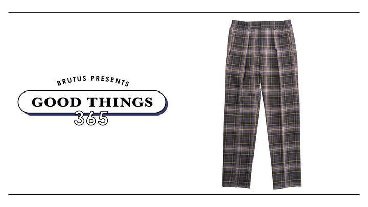 〈フェンディ〉のシガレットパンツ