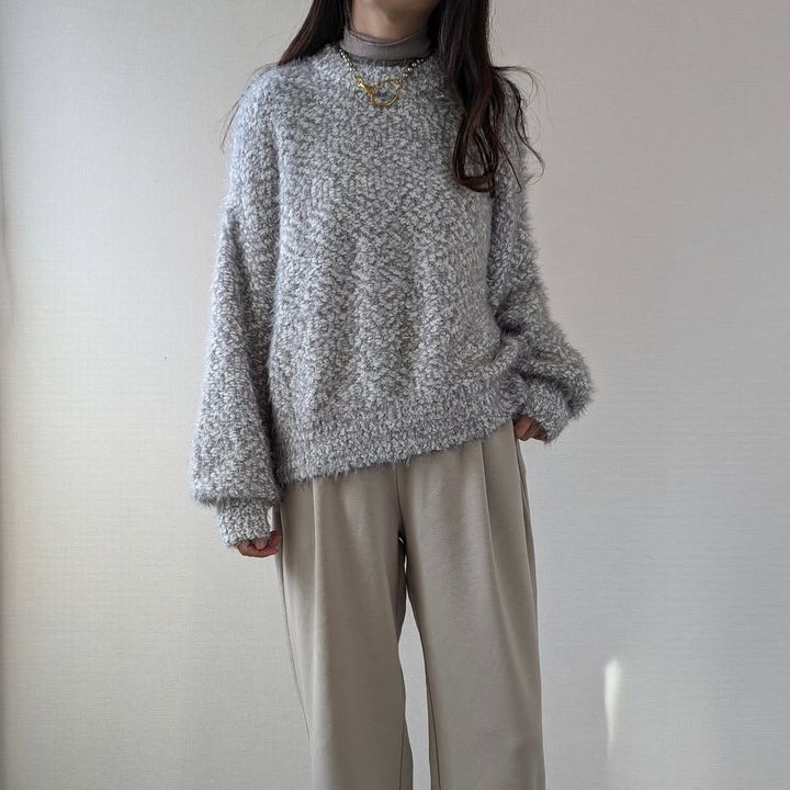ニットグレーおさむらい様 しまむら】センス溢れる♡“グレー”「優秀ニット」 | TRILL【トリル】