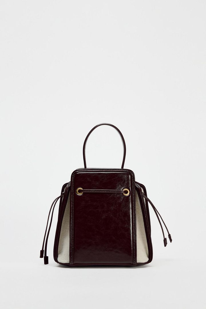 おすすめアイテム かわいい おしゃれ ZARA バケットバッグ ZARA新作】色違いも欲しい〜！コロンとした形が可愛い「高見え