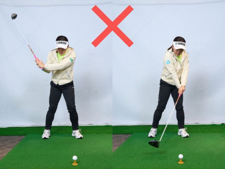 ドライバーは“ボールを投げる”練習で上達できる！有村智恵がレッスン