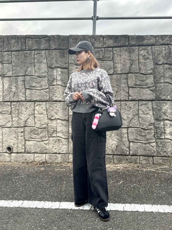 画像1: レオパードニット