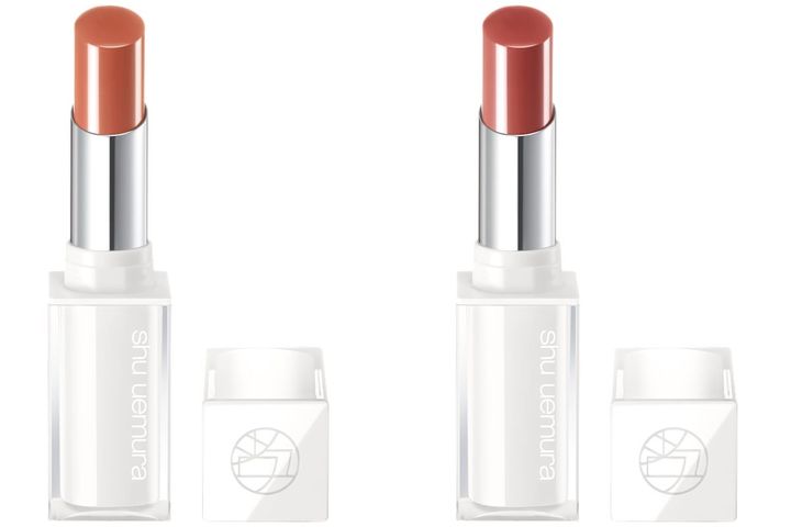 〈左から〉キヌケアヌード BG 984、BR 775 各￥4,840（1月15日よりシュウ ウエムラ公式オンラインショップ、シュウ トウキョウ メイクアップ ボックス、ゾゾコスメ先行、1月17日より全国限定発売）