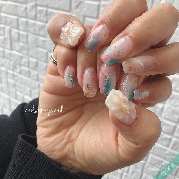 YUNAILが投稿したネイルデザイン [photoid:I0113390] via Itnail Design (745317)