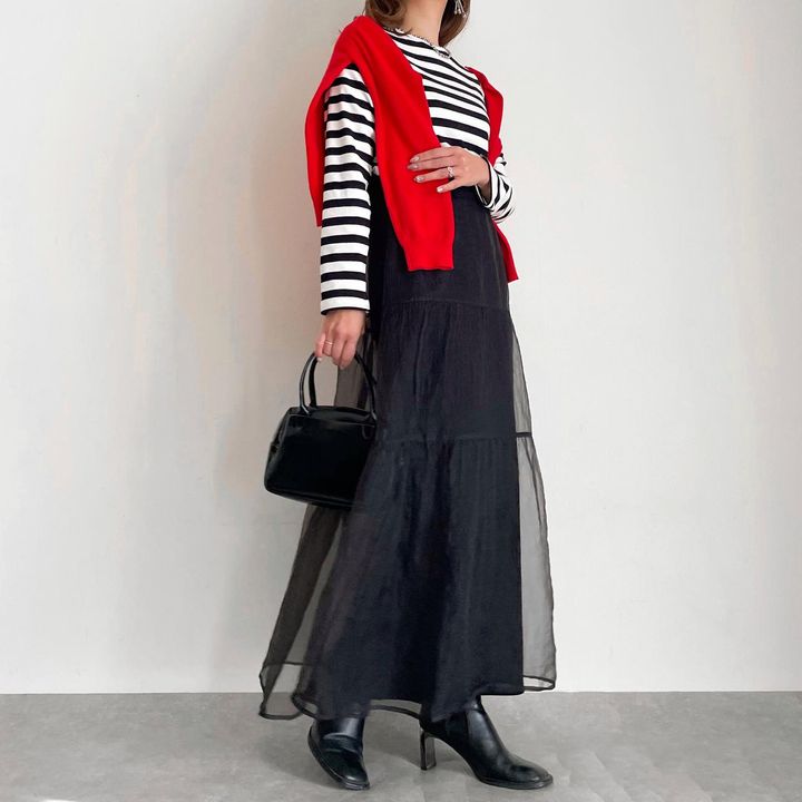 画像: 着回しコーデその2