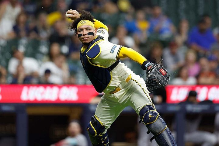 ブルワーズのウィリアム・コントレラス（C）Getty Images