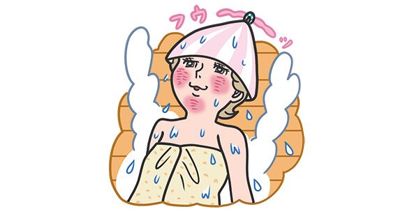 サウナのイラスト