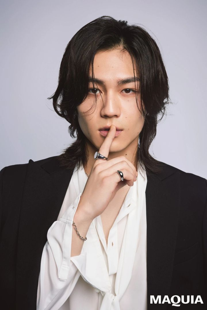 『MAQUIA 1月号』松田元太さん中面カット