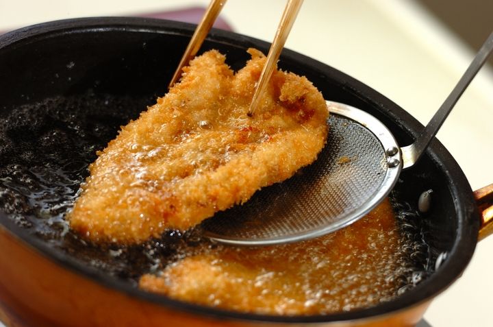 ささ身のマスタードカツの作り方2