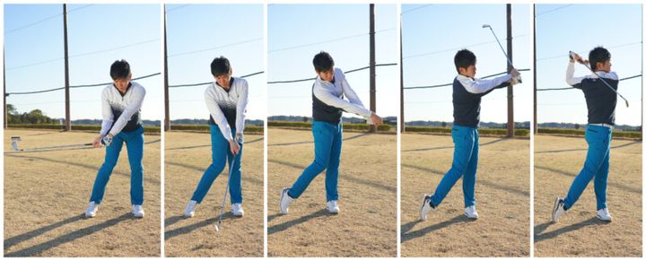 自分のスイングを客観的に見て正しいイメージをつくる方法！