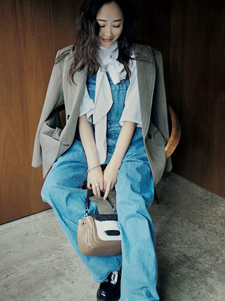 美容家の神崎恵さん 雑誌GLOW1月号より