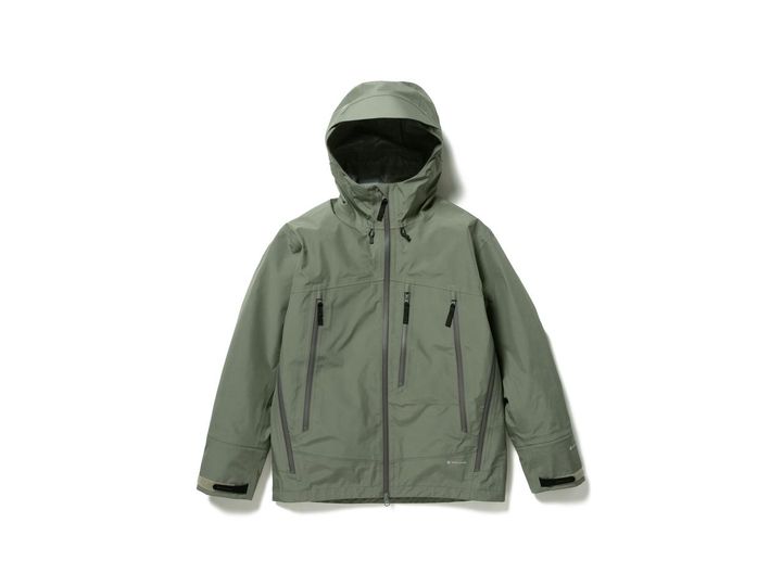 画像: 【スノーピーク】「ゴアテックスレインジャケット」（オリーブ、ネイビー、ブラック）※1月末発売予定 ¥77,000