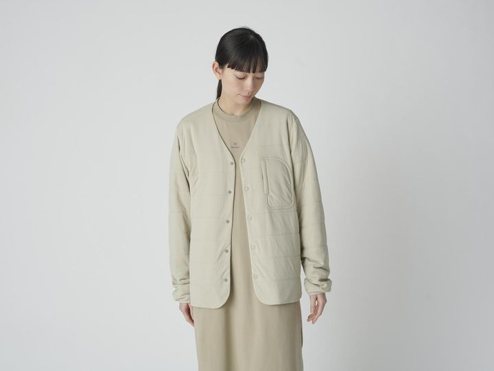 画像: 【スノーピーク】「フレキシブルインシュレーションカーディガン」（ブルー、オリーブ、アイボリー、ブラック） ¥23,100（税込）