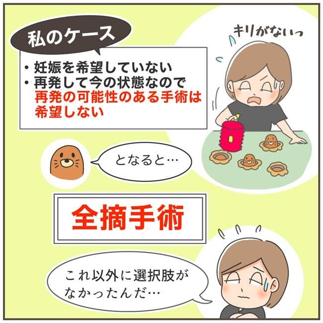 私が子宮全摘出を決めた理由