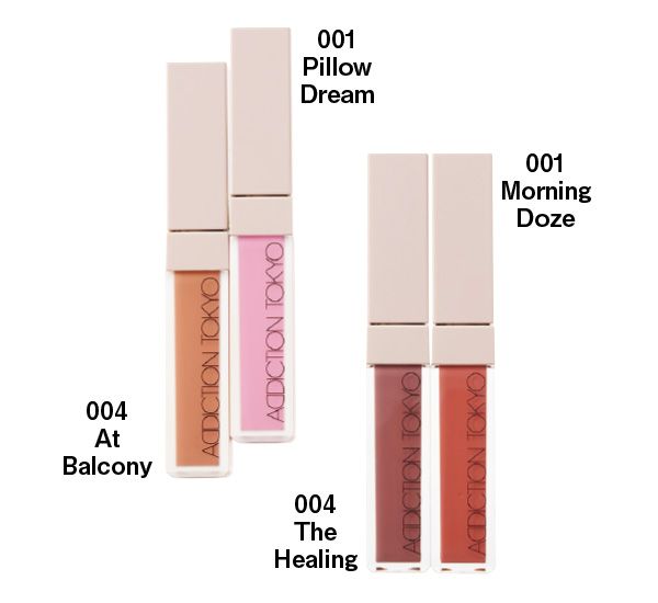 【左】ザ リキッドブラッシュ フォギー 【右】ザ リキッド ブラッシュ グロウ